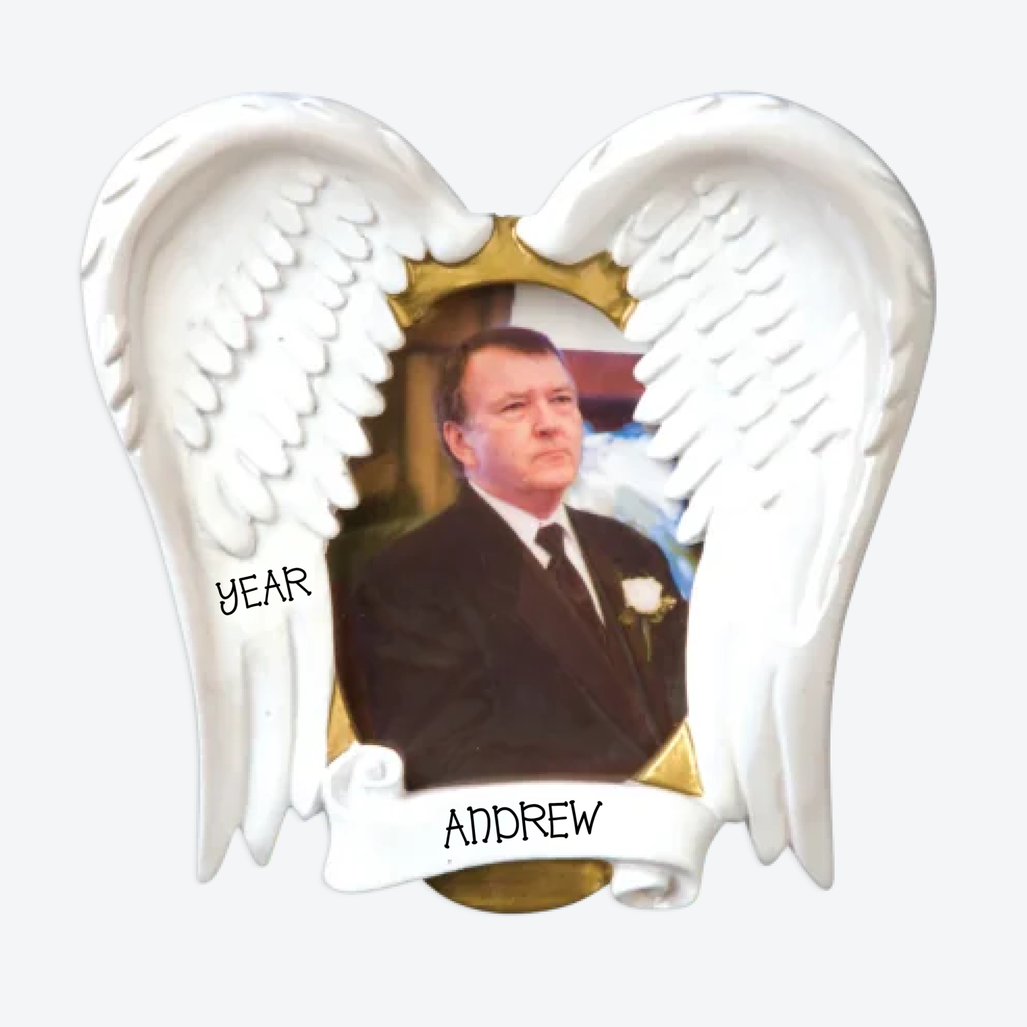 In Loving Memory Frame Christmas Ornament