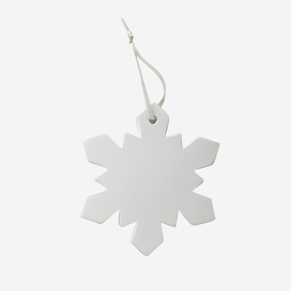 Snowflake Christmas Stocking Tag