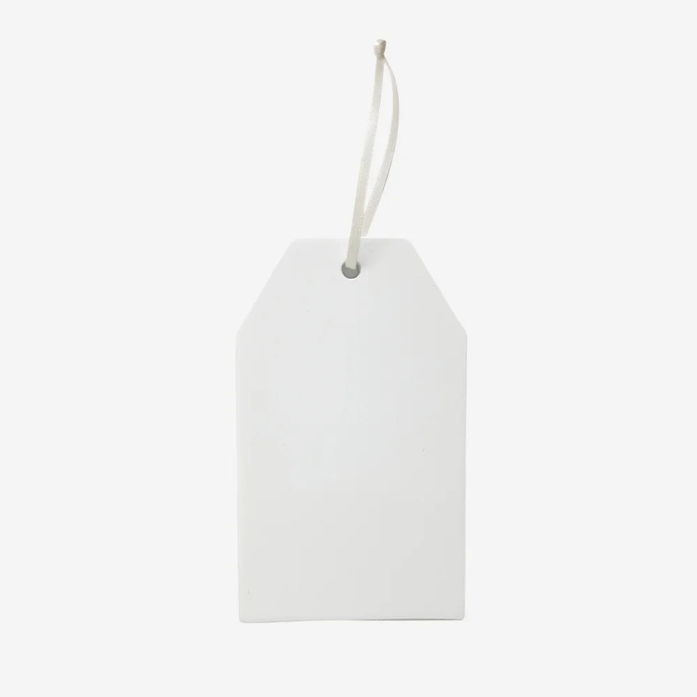 Tag Shaped Christmas Stocking Tag